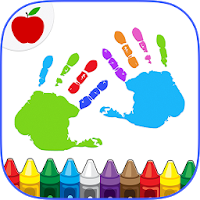 Kids Finger Painting Coloring