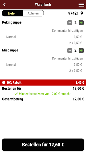 Yummy Schweinfurt Screenshot 1