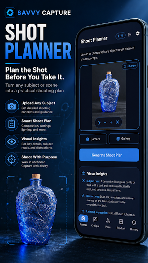 Savvy Capture: AI Photo Guide Screenshot 0