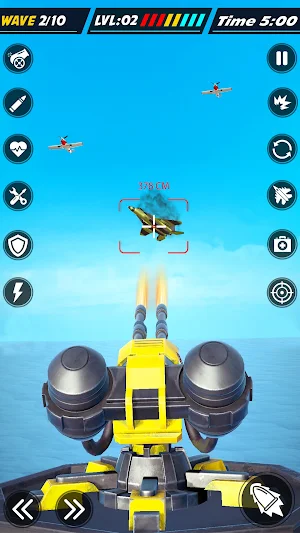 Airplane Attack Shooting Games Screenshot 0