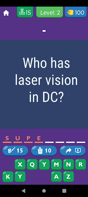 Super Heroes Powers Quiz Screenshot 2