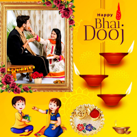Bhai Dooj Photo Frame 2023
