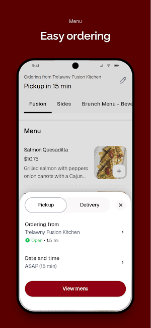 Trelawny Fusion Kitchen Screenshot 2