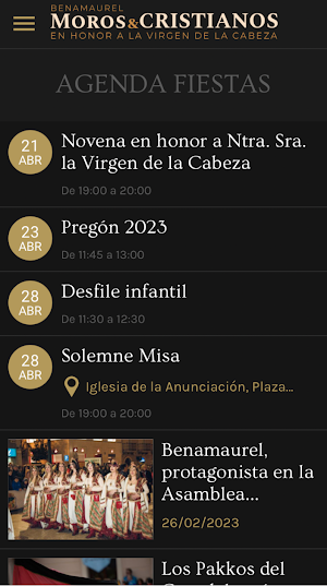 Moros y Cristianos Benamaurel Screenshot 0