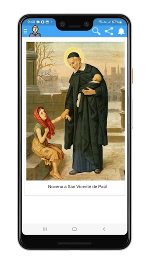Novena a San Vicente de Paúl Screenshot 1