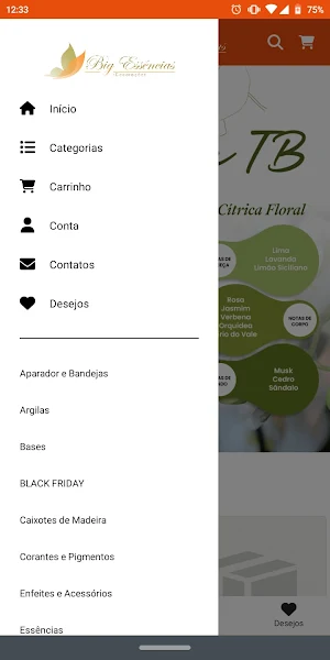 Big Essências Screenshot 1