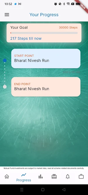Bharat Nivesh Run Screenshot 0