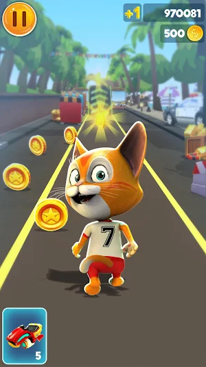 Cat Run Simulator 3D : Design Home Screenshot 1