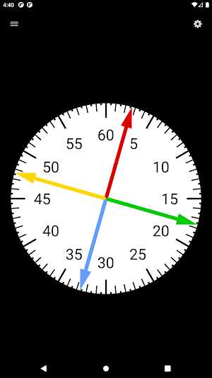 Pace Clock Screenshot 2