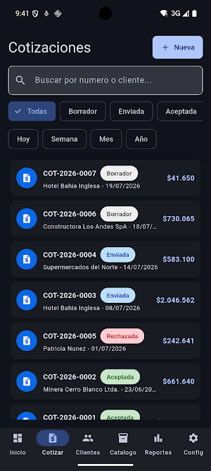 GH Cotizaciones Screenshot 0