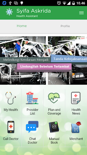 Syifa Askrida Health Assistant Screenshot 0
