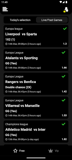 BBV Betting Tips Screenshot 2