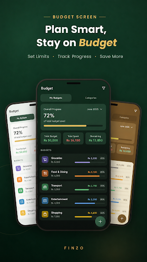 Finzo Expense Tracker & Budget Screenshot 1