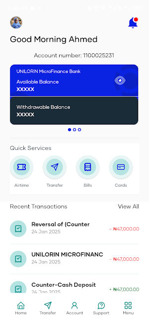 Unilorin MFB Screenshot 1
