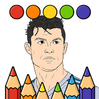 Football Players: Coloring