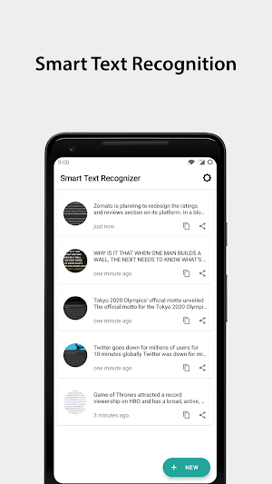Smart Text Recognizer - OCR - Image to Text Screenshot 0