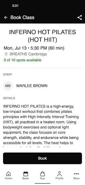 Breathe Cambridge Screenshot 2