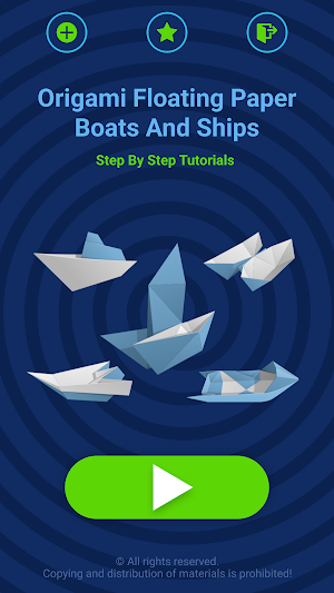 Origami Floating Boats & Ships Screenshot 1