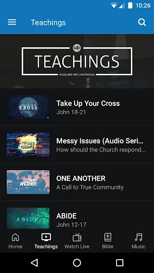 Woodland Park App Screenshot 1