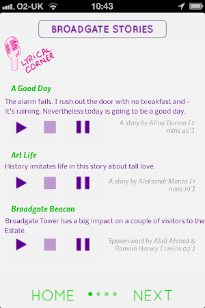 Broadgate Stories Screenshot 2