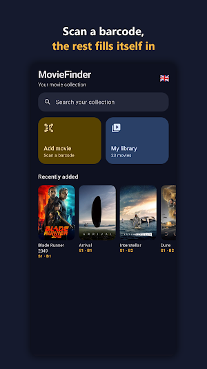 MovieFinder: DVD & Blu-ray Screenshot 3