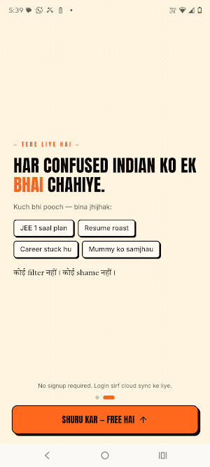 GPT Bhai : Ai bhi, BHAI bhi. Screenshot 2