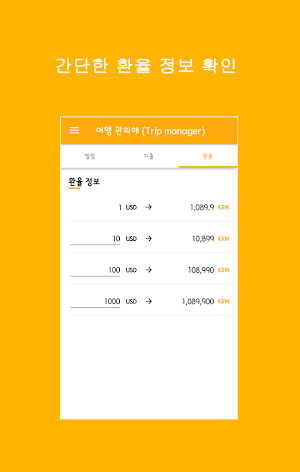 Trip Manager Screenshot 2
