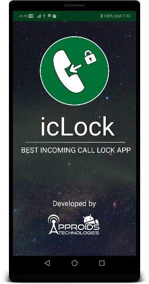Incoming Call Lock Screenshot 0