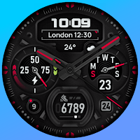 SH047 Watch Face, WearOS watch