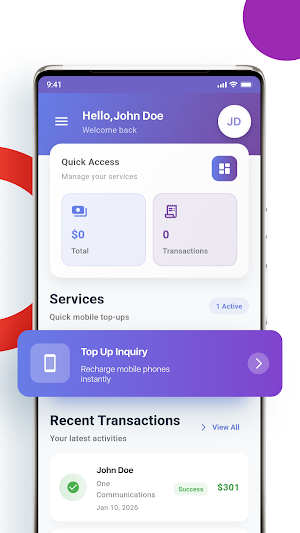 Top Up Tech Screenshot 1