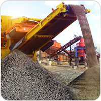 Stone Crusher Excavator Simulator Factory games