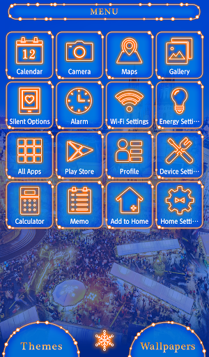 Christmas Plaza Theme Screenshot 1