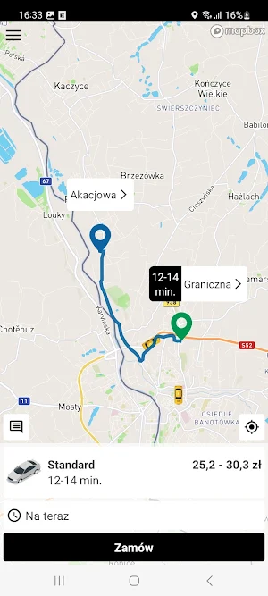 Taxi Cieszyńskie Tranwaje Screenshot 0