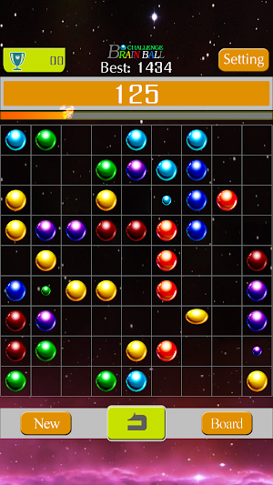 Brain Ball Challenge - Match Color Balls Screenshot 2