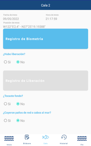 Cuidamar TASA Screenshot 2