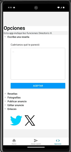 DirectorioX Screenshot 1