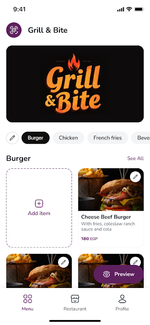 Ja3an Restaurant Screenshot 0