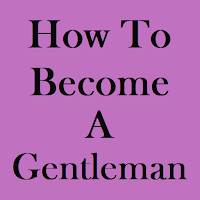 How to become a gentleman Book