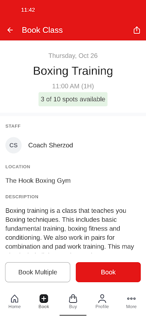 The Hook Boxing Gym Screenshot 2