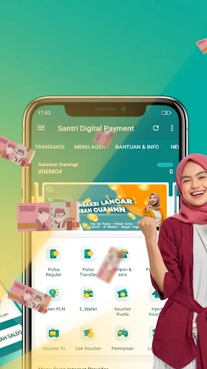Santri Digital Payment Screenshot 1