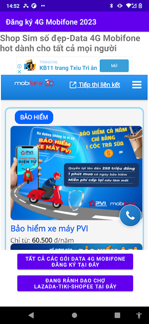 Đăng ký 4G Mobifone 2023 v2.0 Screenshot 3
