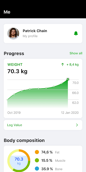 Movado Sports fitnessclubs Screenshot 2