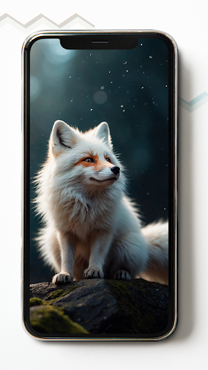 White Fox HD Wallpapers Screenshot 3
