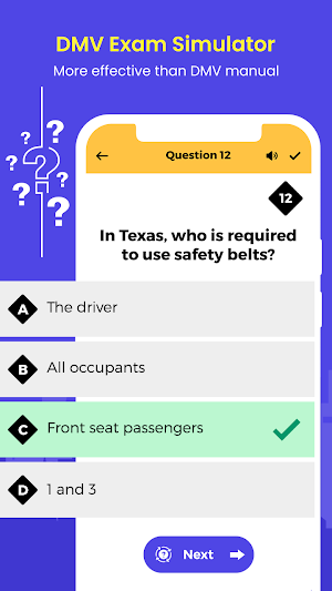 DMV Driving Preparation USA Screenshot 3