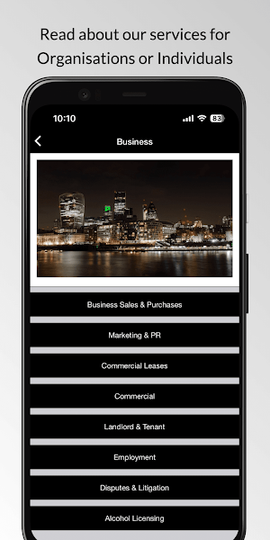Johnson & Boon Solicitors Screenshot 3