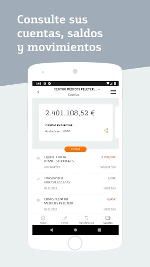 Bankinter Empresas Screenshot 2