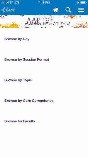 AAP Experience Screenshot 2