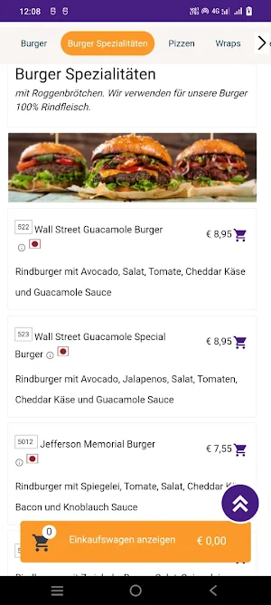 Wall Street Burger Screenshot 3
