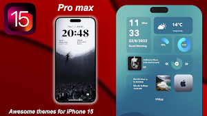 iPhone 15 Pro Max Launcher Screenshot 1