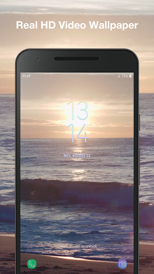 Sunset Ocean Live Wallpaper Screenshot 2